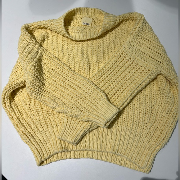 Babaa No. 18 jumper - (sold out) pale yellow UNWORN - Picture 1 of 4
